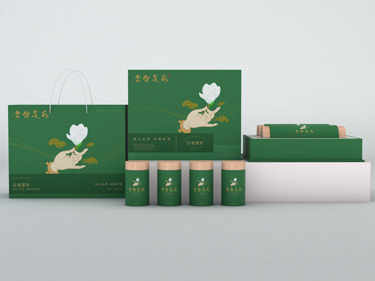 50g*4白毫银针白茶礼盒